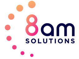 8am Solutions logo