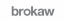 Brokaw logo