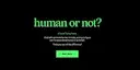 Human or Not logo