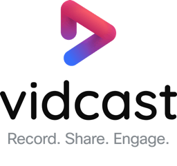Vidcast logo